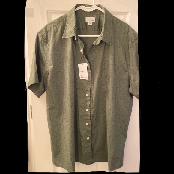 Sonoma Button Up Shirt, 2XL, New With Tags - Picture 1 of 4